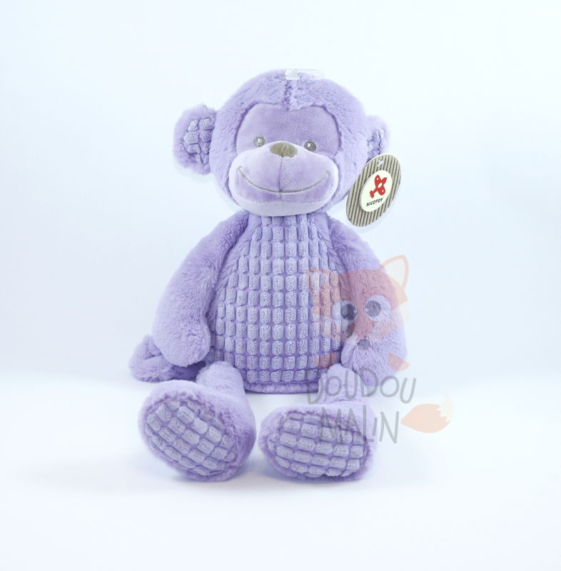   soft toy purple monkey 40 cm 